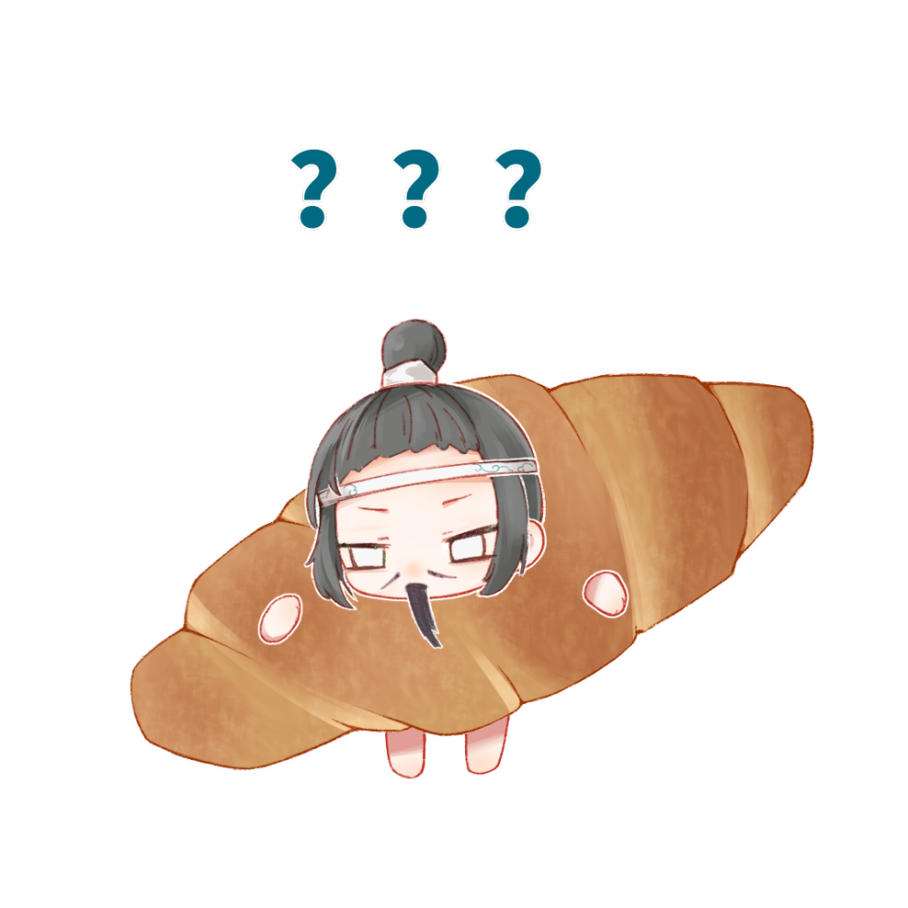 “？？？”_魔道祖师蓝启仁绘画作品