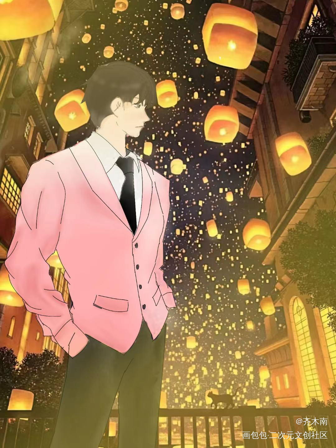 解雨臣_盗墓笔记解雨臣绘画作品
