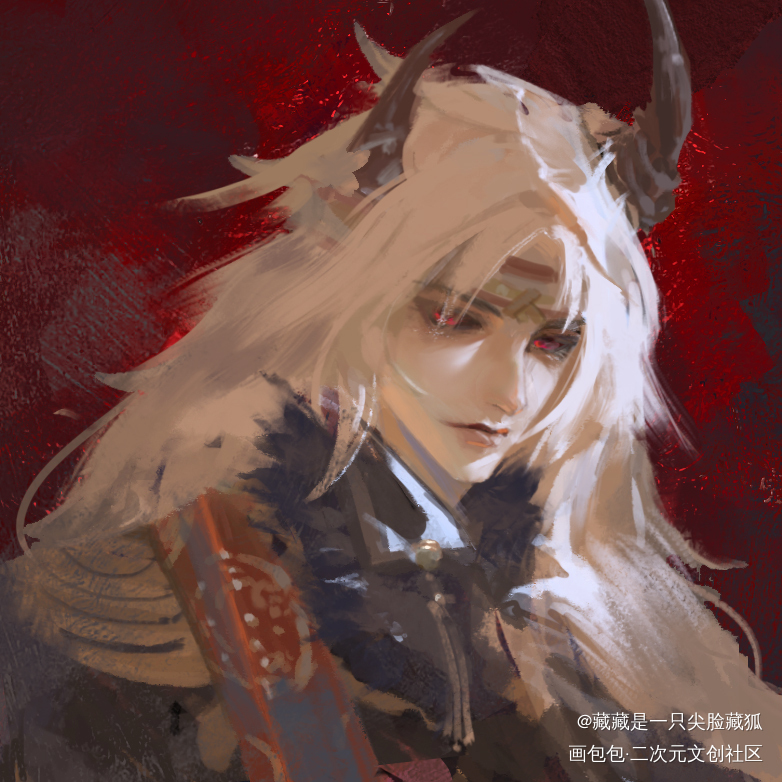 大妖_阴阳师茨木童子绘画作品