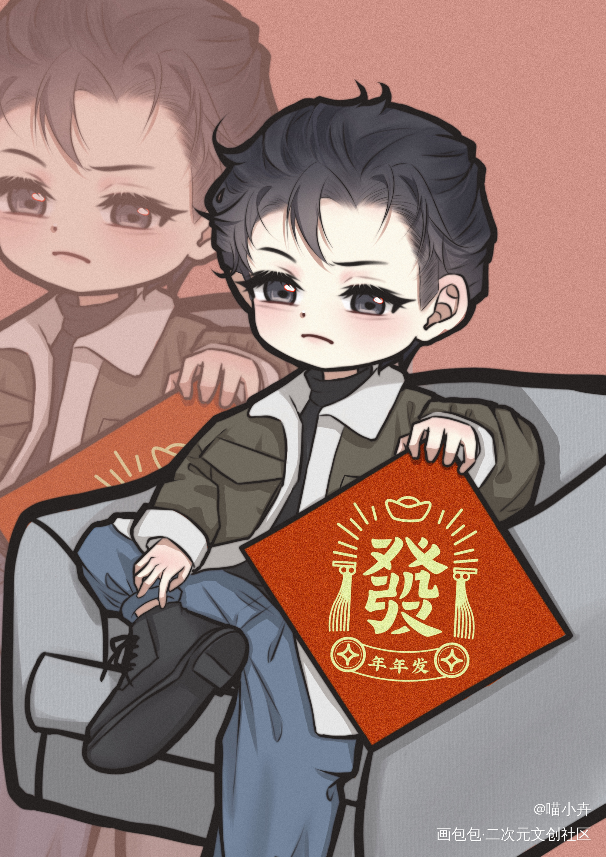 新春快乐_188男团李简赵锦辛邵群李玉简隋英绘画作品