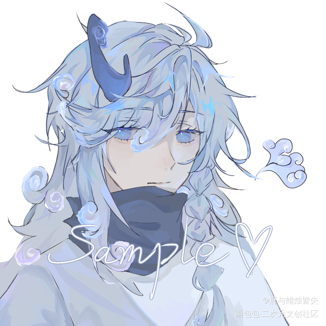 14的盲盒稿_指绘约稿oc绘画作品