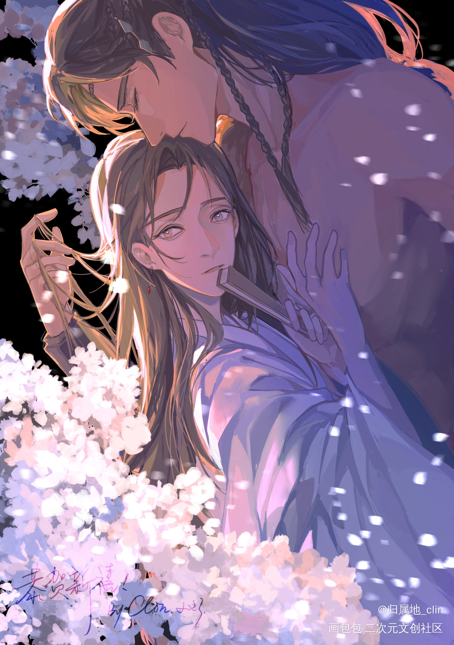 策舟/风月_沈泽川策舟萧驰野绘画作品