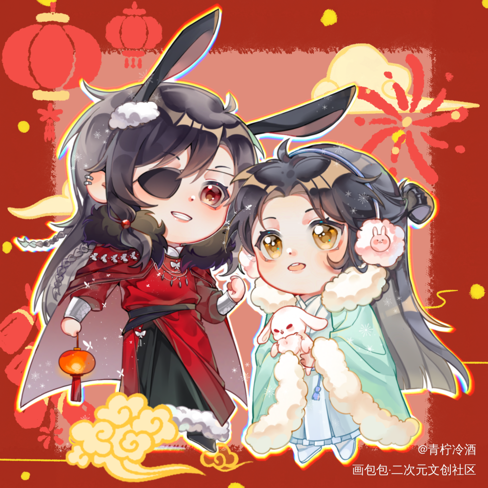 天官赐福！_天官赐福绘画作品