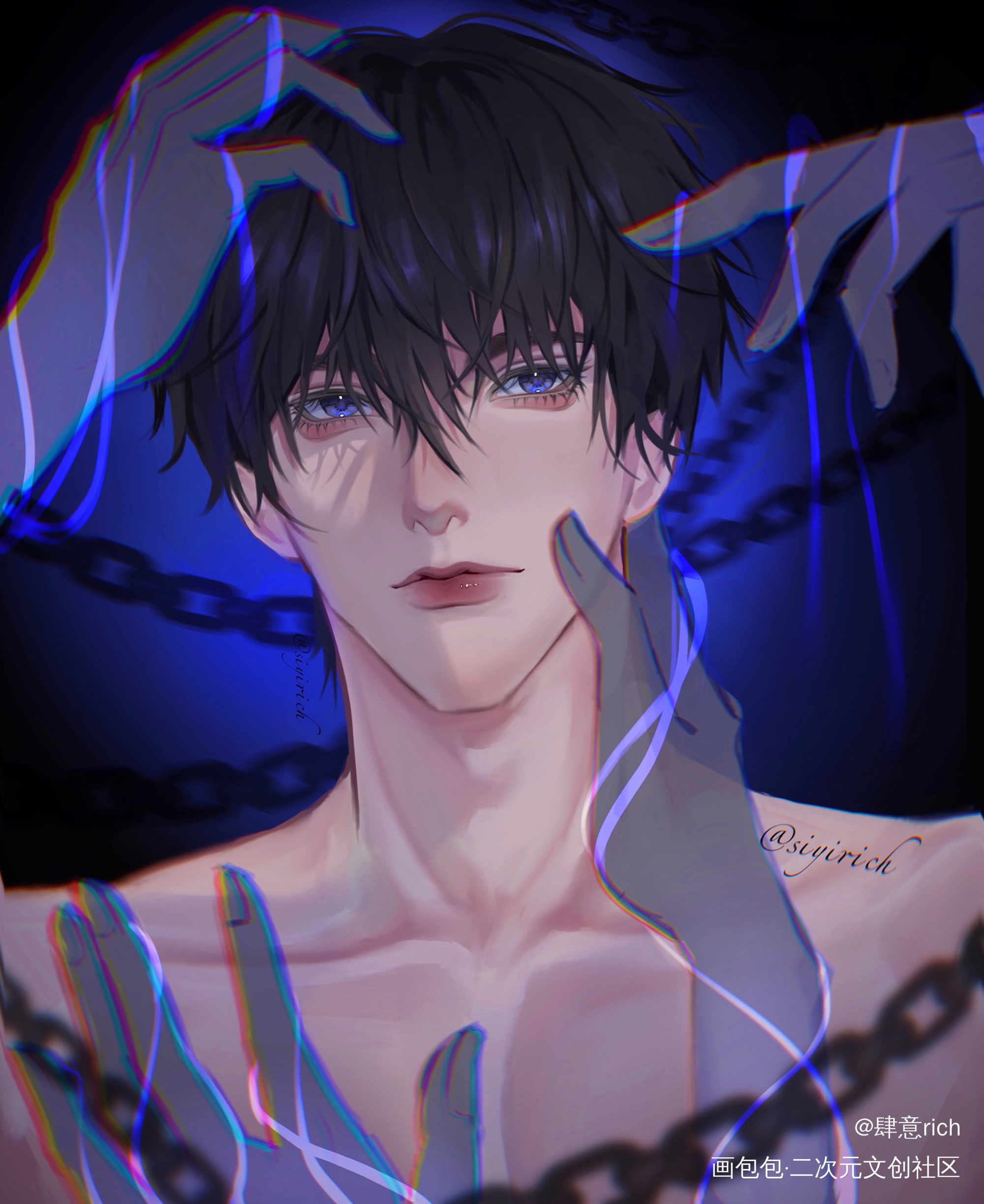 李玉生贺_188男团李玉绘画作品