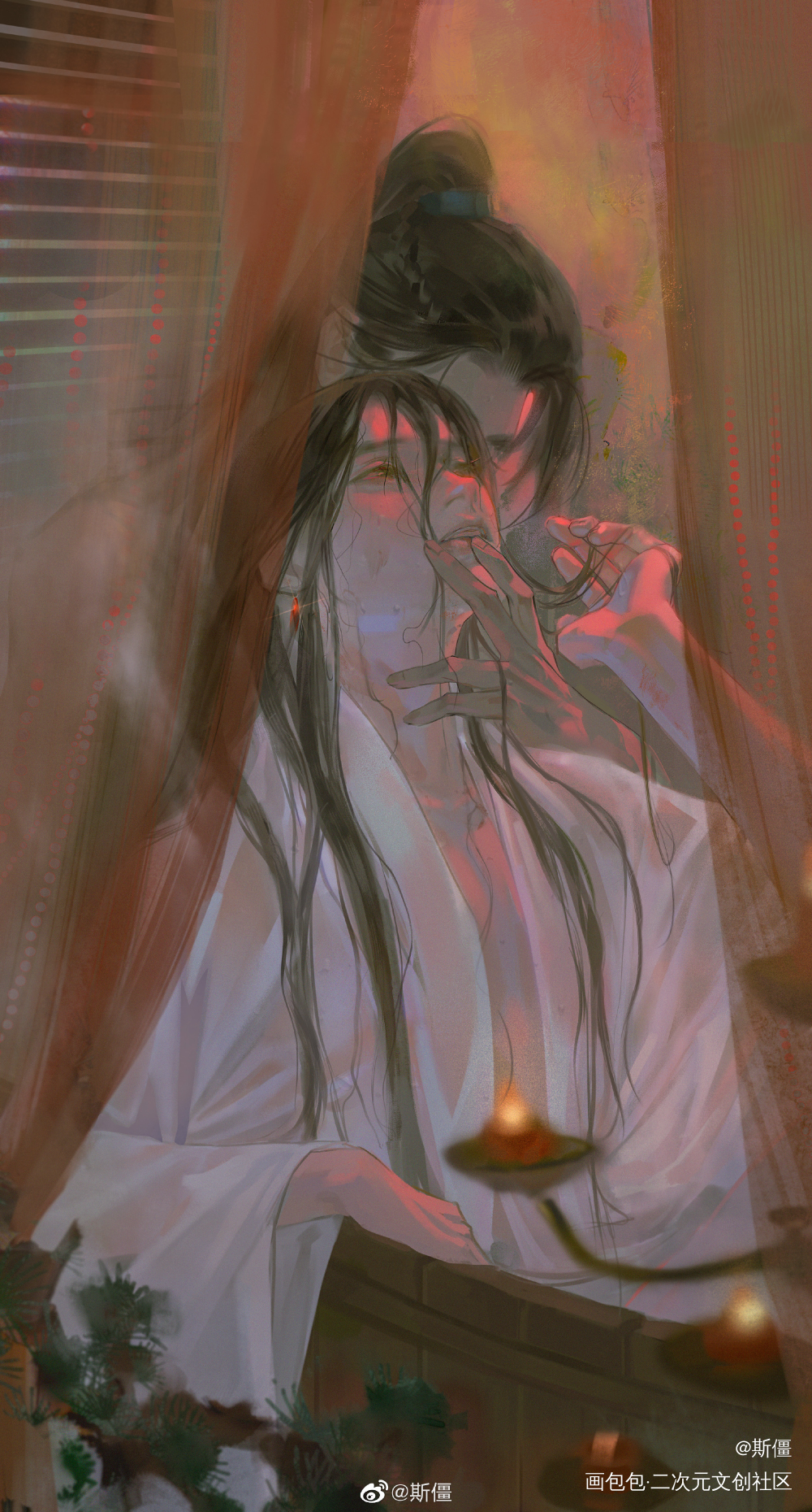 _将进酒策舟绘画作品