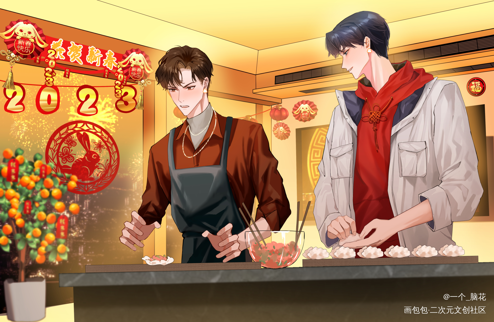 【188】李简_你却爱着一个傻逼188男团李玉简隋英绘画作品