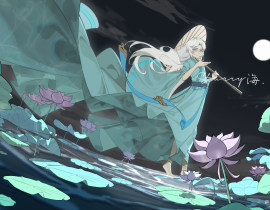 奉雪_绘画作品