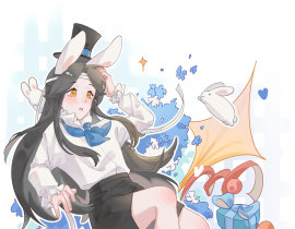 小叽宝贝生日快乐！_绘画作品