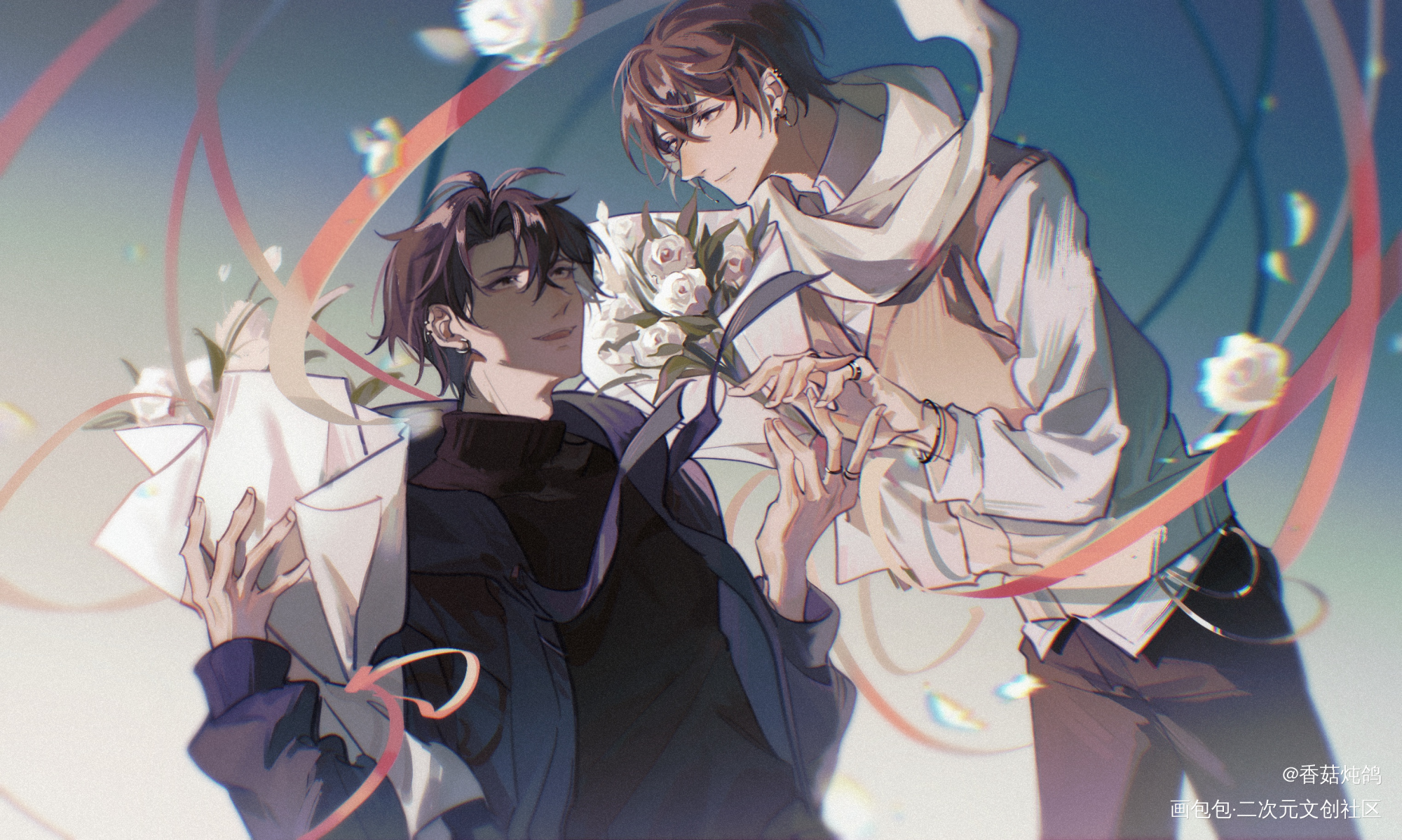 夜游_营业悖论听觉裴听颂方觉夏绘画作品