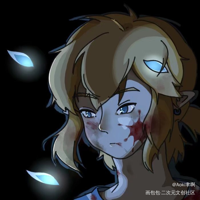 林克_塞尔达传说绘画作品