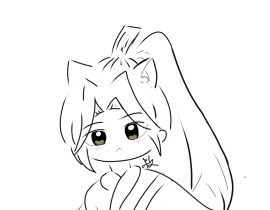猫猫头楚晚宁_绘画作品