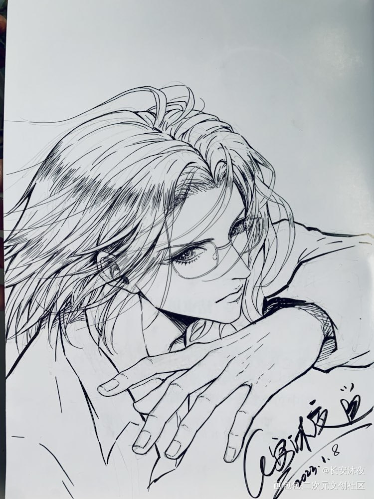 这是什么样的费总？_默读费渡手绘绘画作品