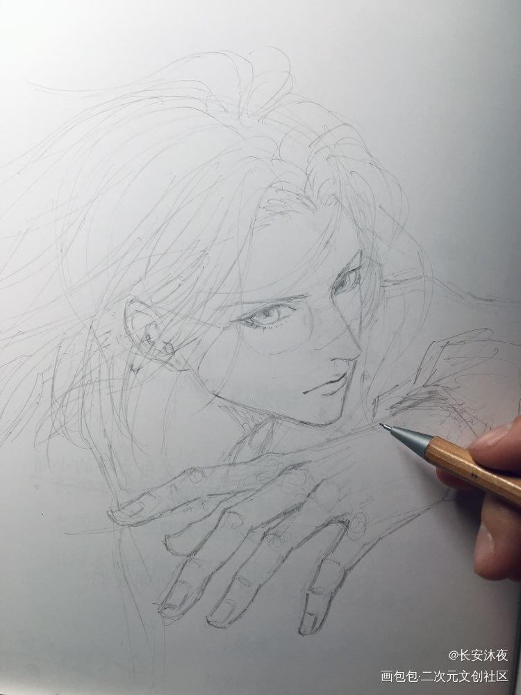 这是什么样的费总？_默读费渡手绘绘画作品