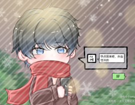 近期画的李简，内含一张稿子_绘画作品