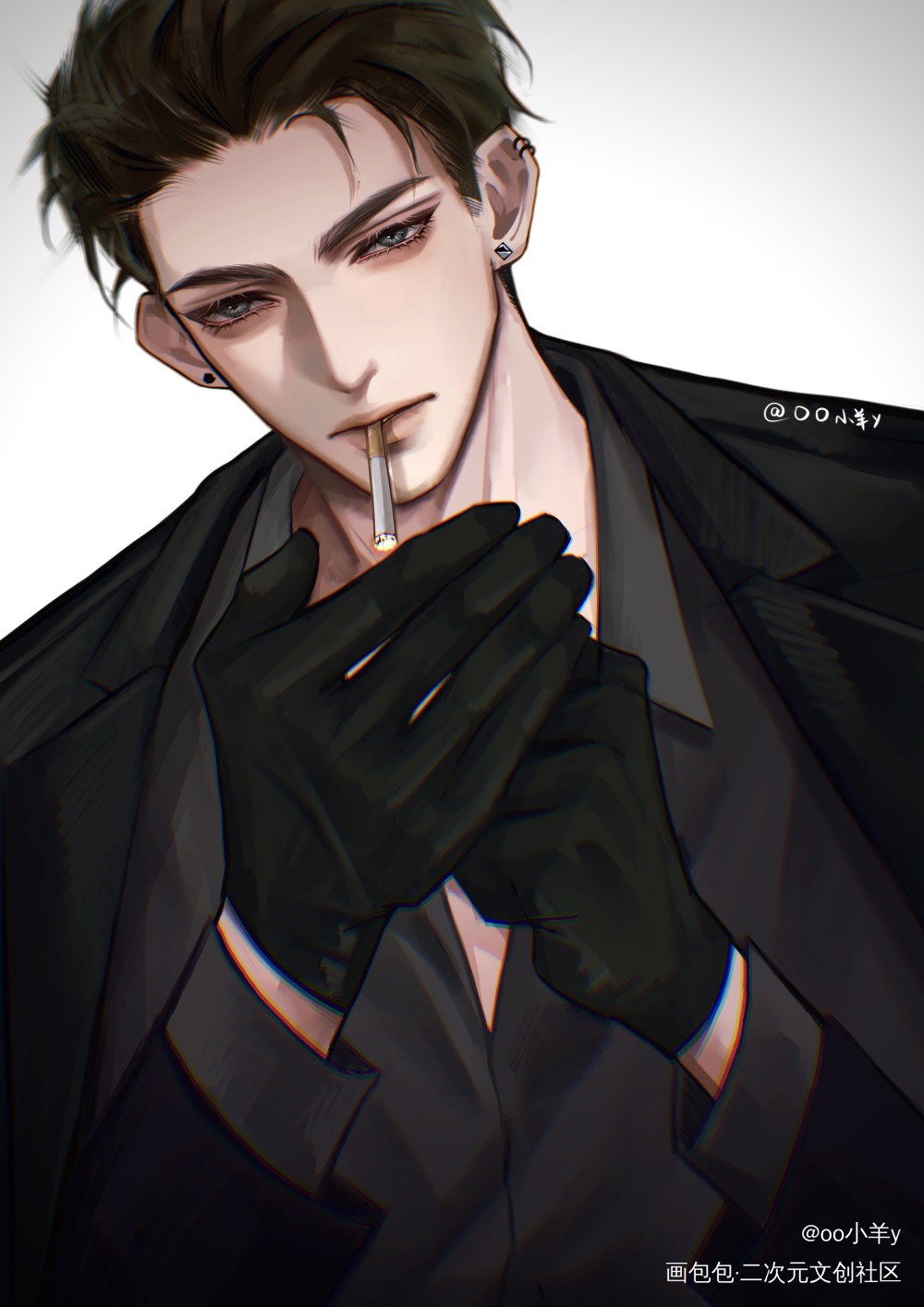 邵群_娘娘腔188男团邵群手绘绘画作品