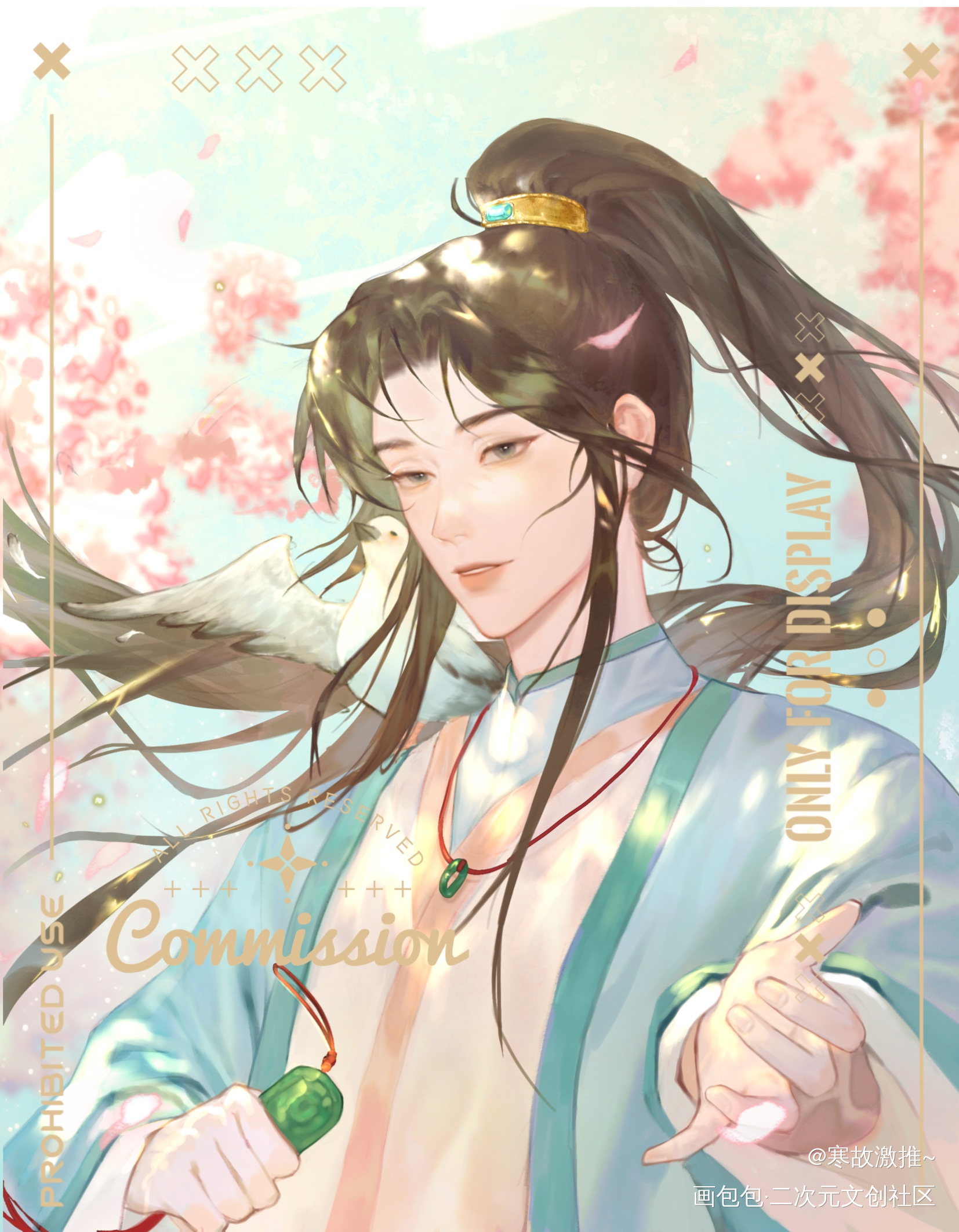 春日负暄_一醉经年寒故绘画作品