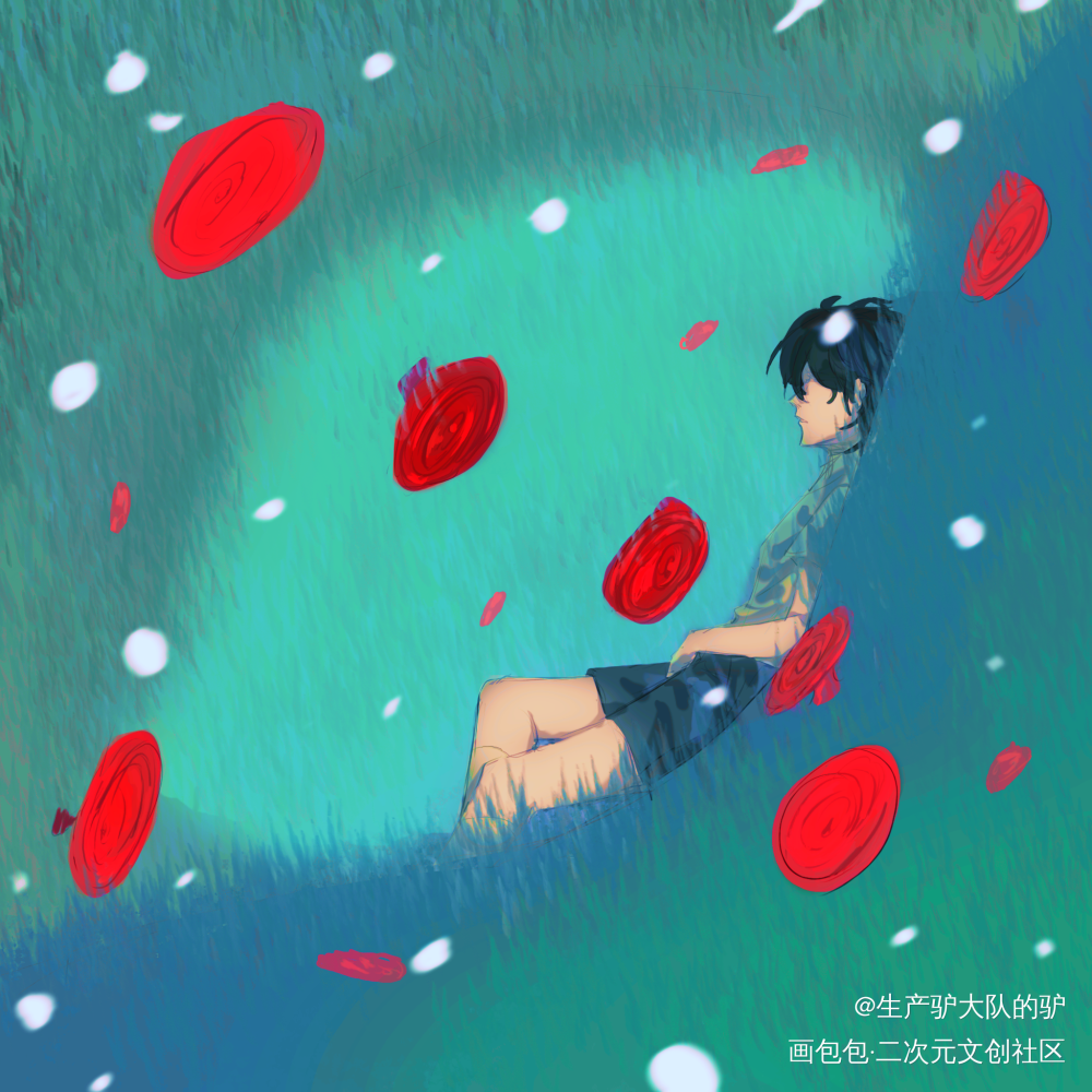 _我在惊悚游戏里封神板绘涂绘画作品
