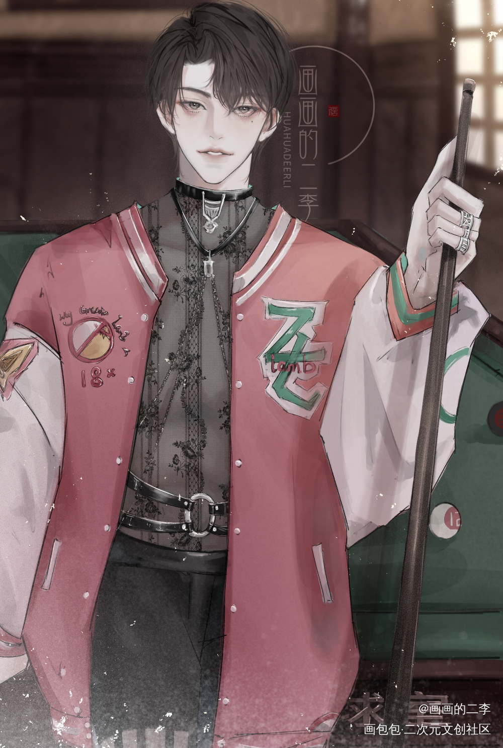 黎叔叔，我想…进球。_谁把谁当真188男团赵锦辛绘画作品