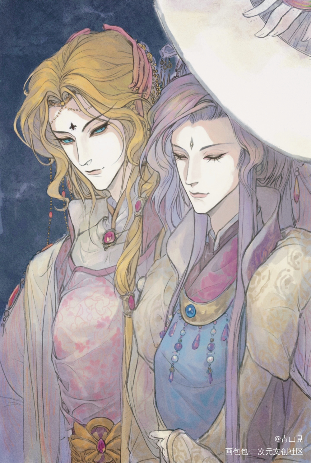 王相_霹雳布袋戏古风绘画作品