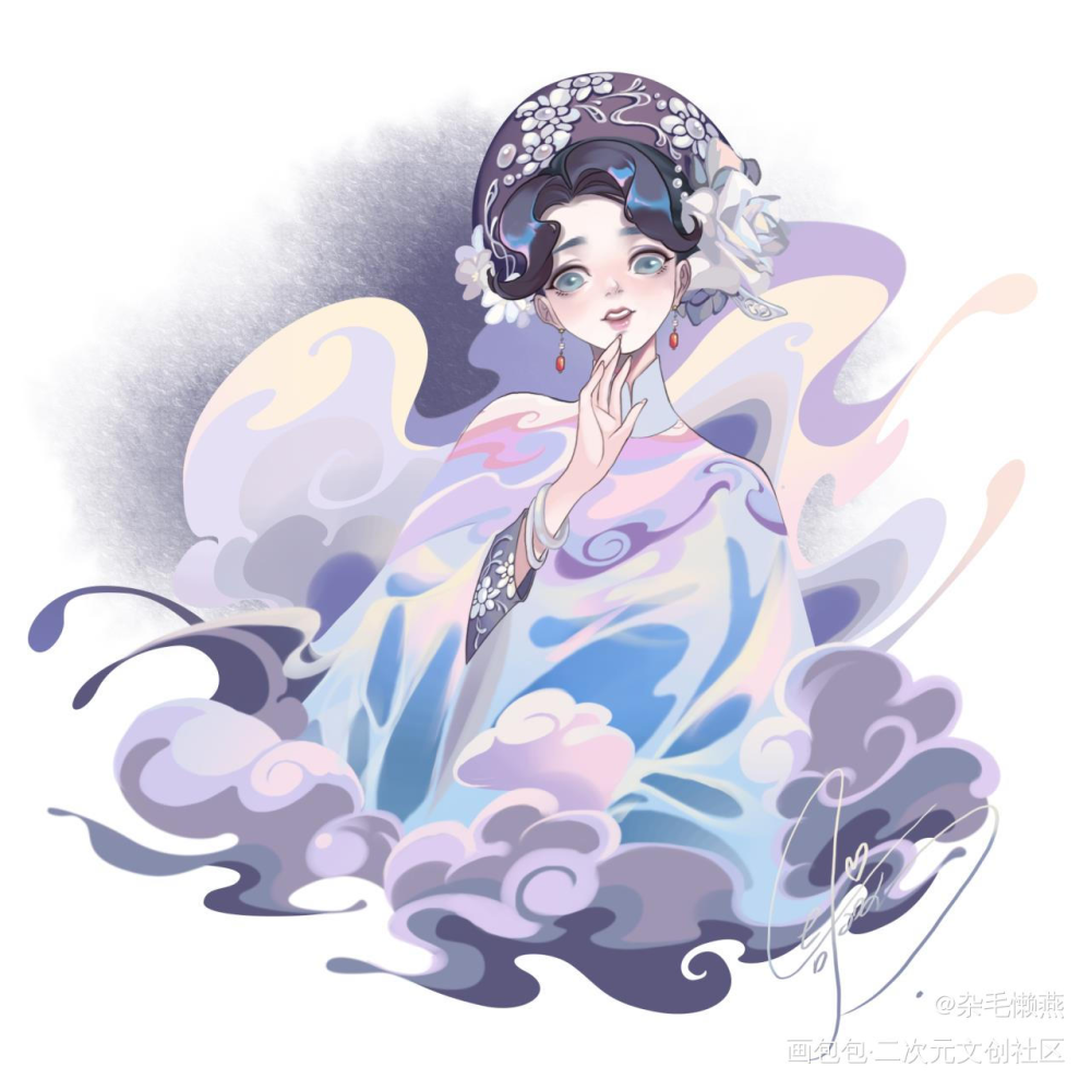 随手涂_板绘涂摸鱼页绘画作品