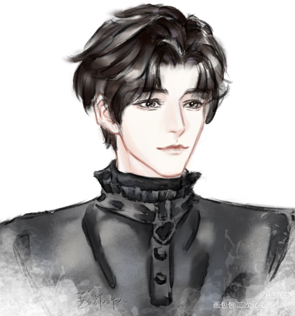 新鲜的咪咪_明星大侦探摸鱼页何炅绘画作品