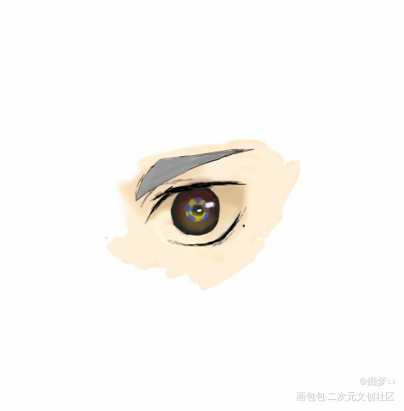 _排球少年手绘菅原孝支绘画绘画作品