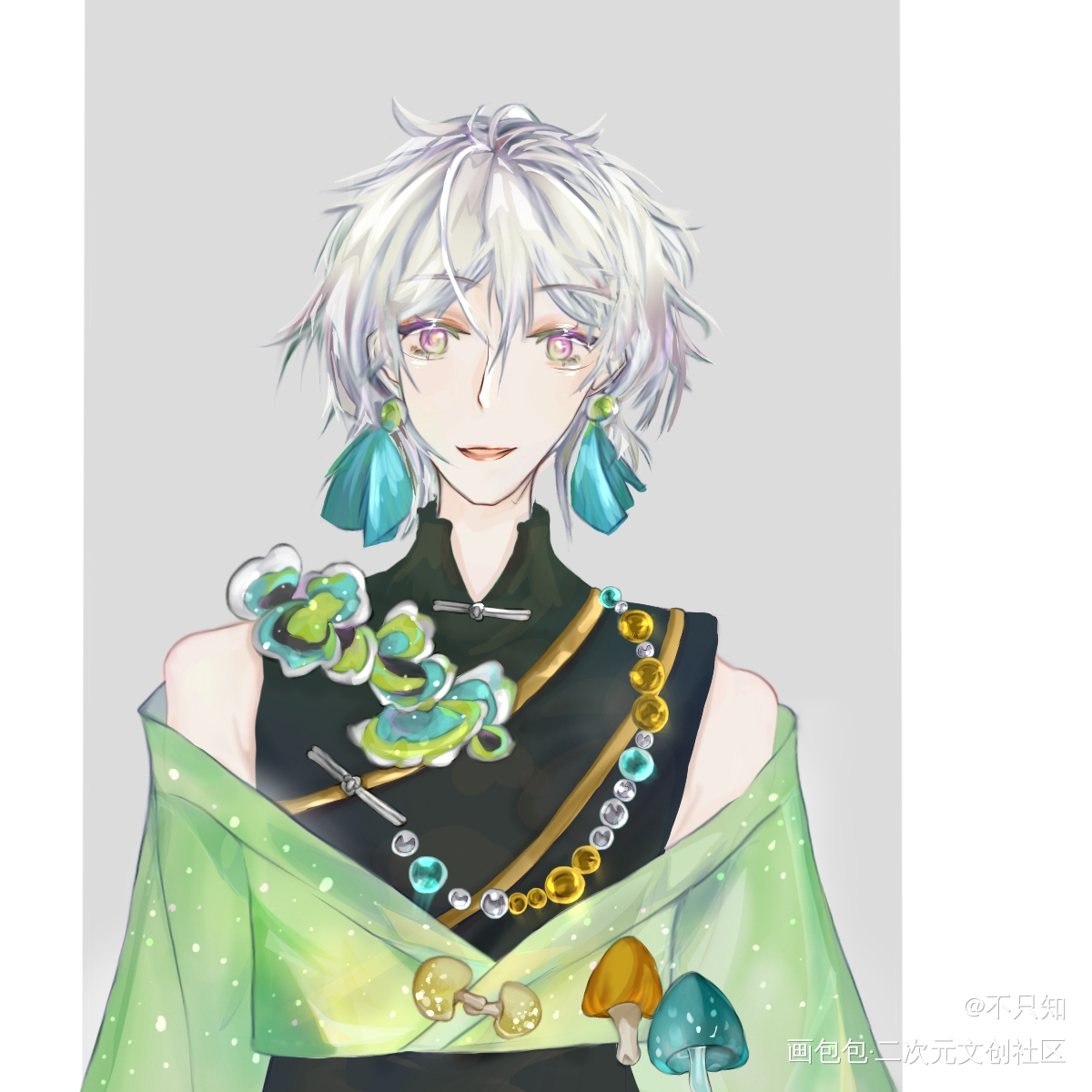 菌子火锅_食物语菌子火锅绘画作品