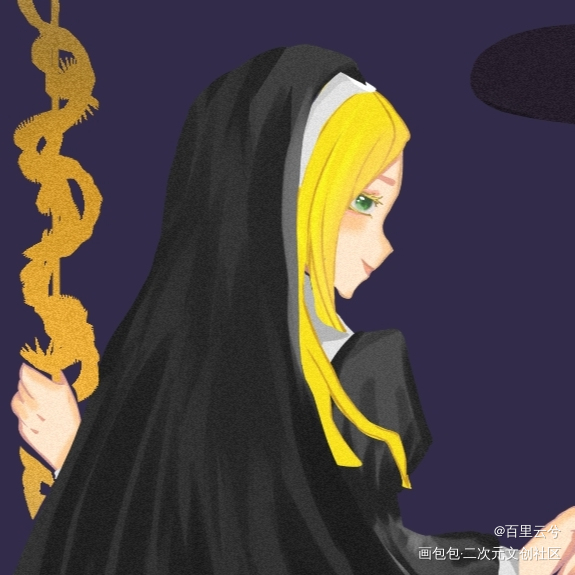 惊封同人图_我在惊悚游戏里封神同人图菲比刘佳仪绘画作品