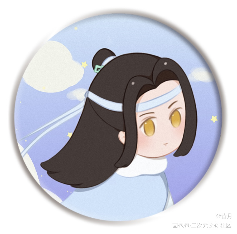 小叽小羡❤️_魔道祖师忘羡绘画作品