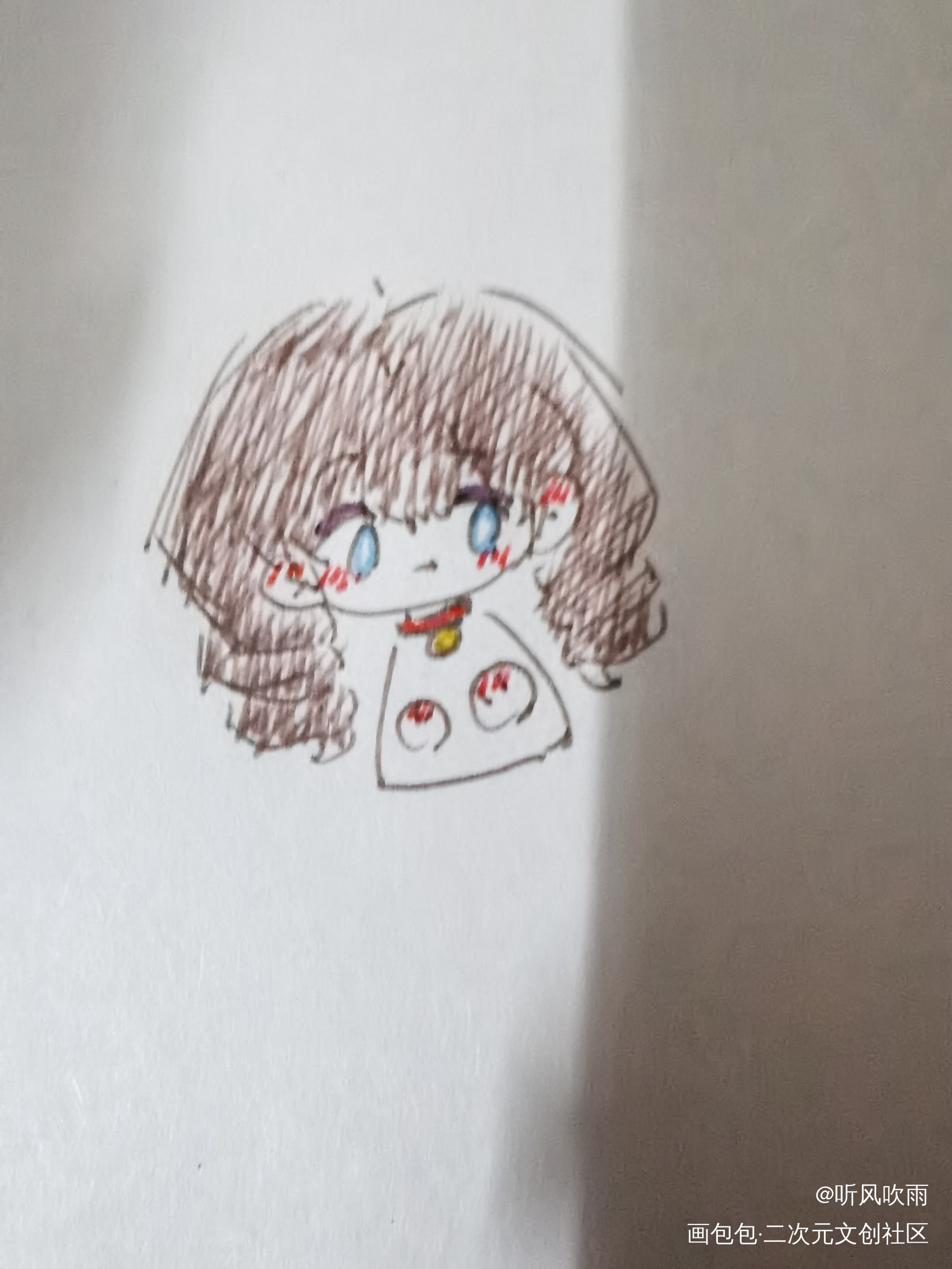 哆啦A梦拟人_哆啦A梦手绘拟人绘画作品