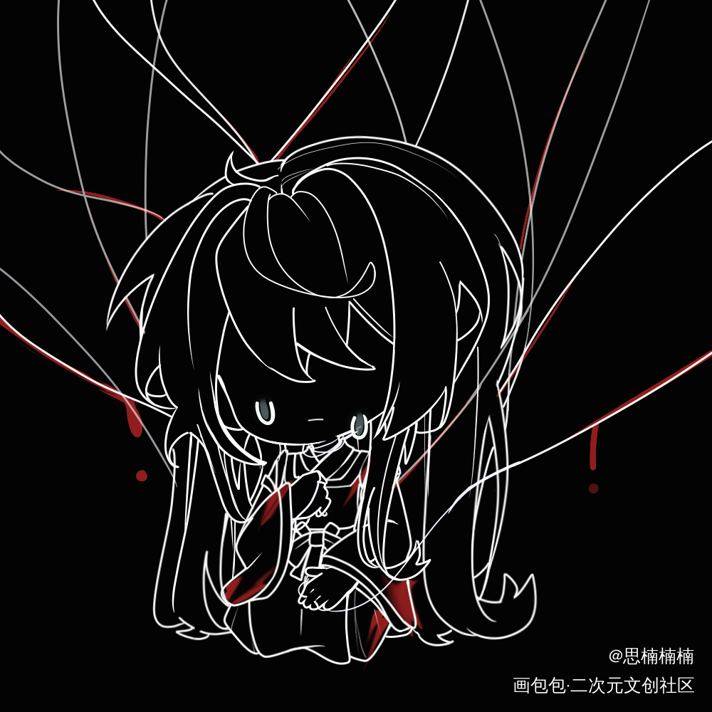 _我在惊悚游戏里封神绘画作品