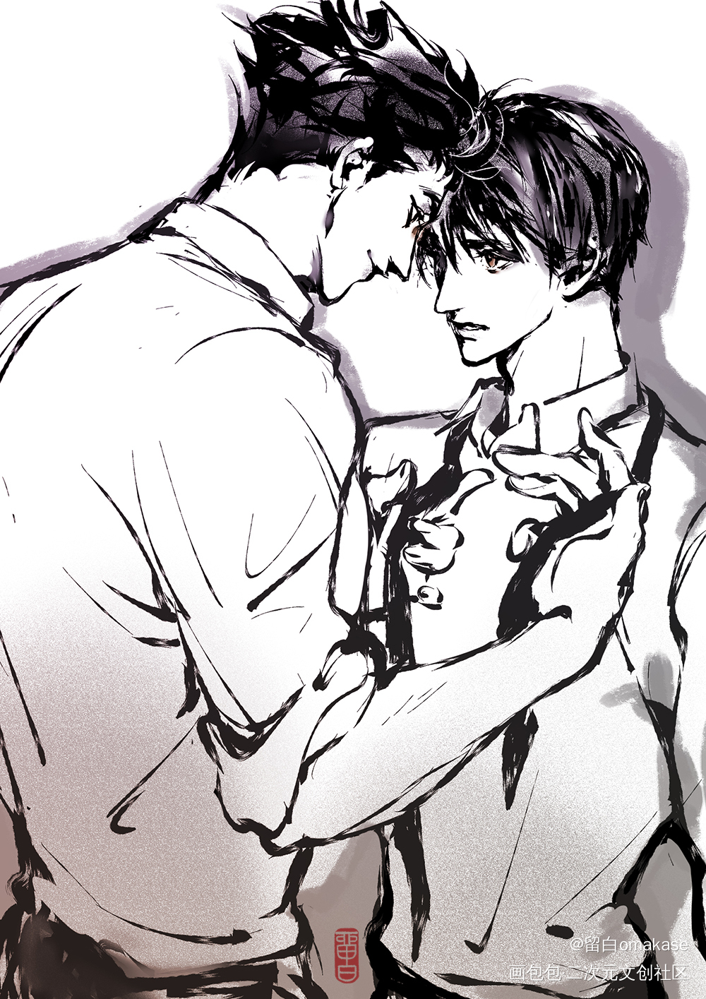 Chapter 43_洄天白晟沈酌淮上绘画作品