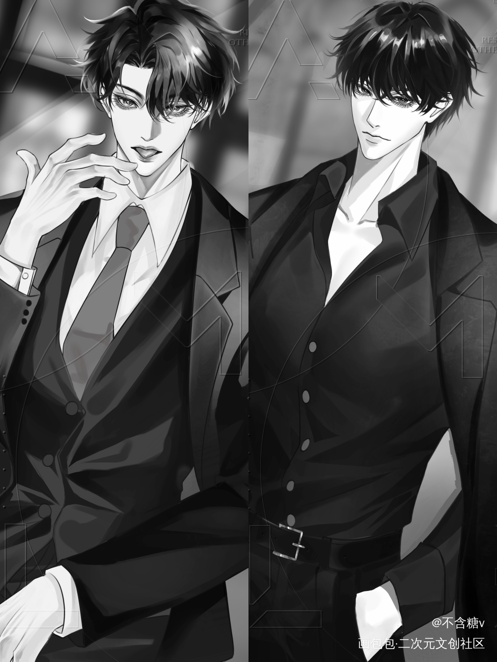 李简_你却爱着一个傻逼188男团李玉简隋英绘画作品