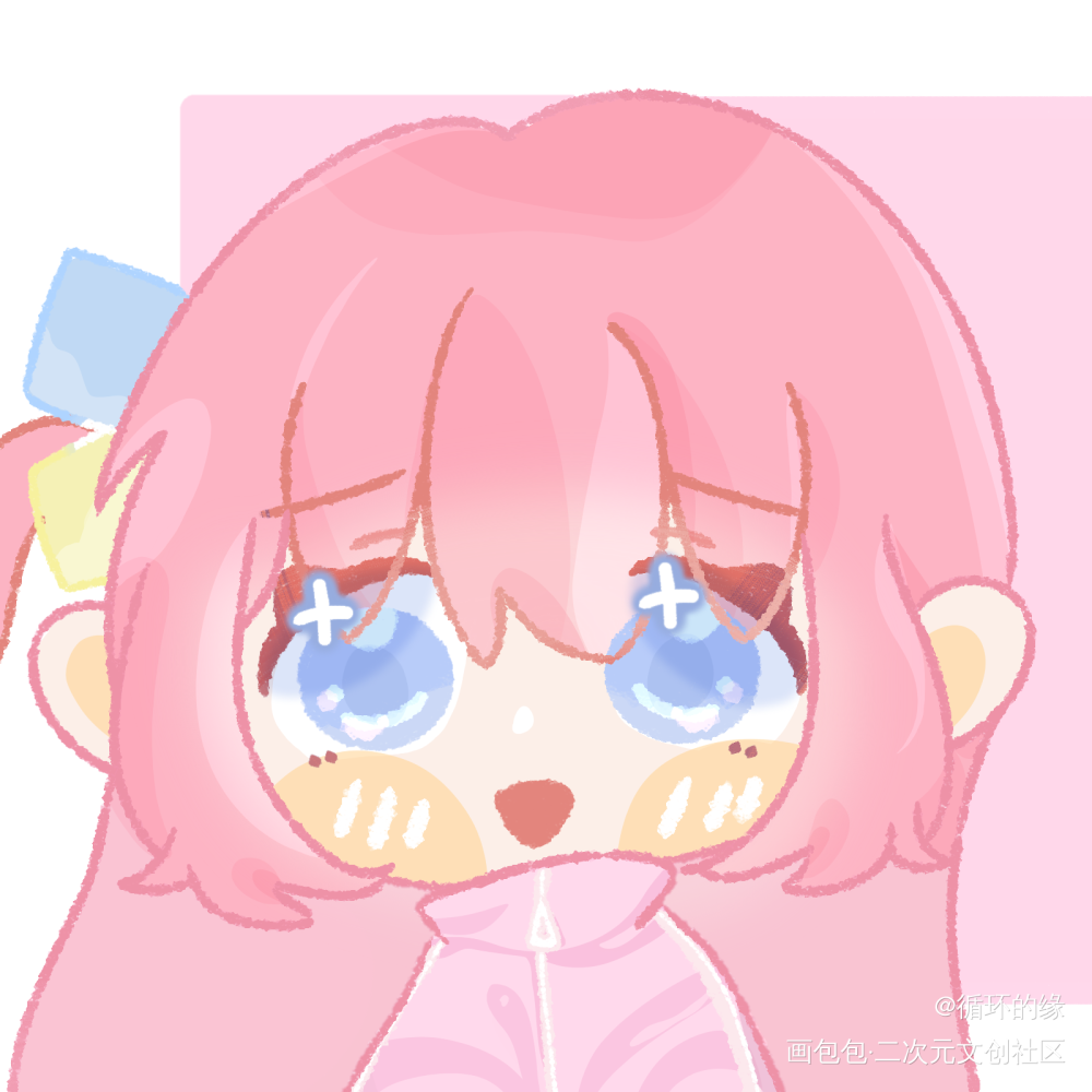 摸_孤独摇滚绘画作品