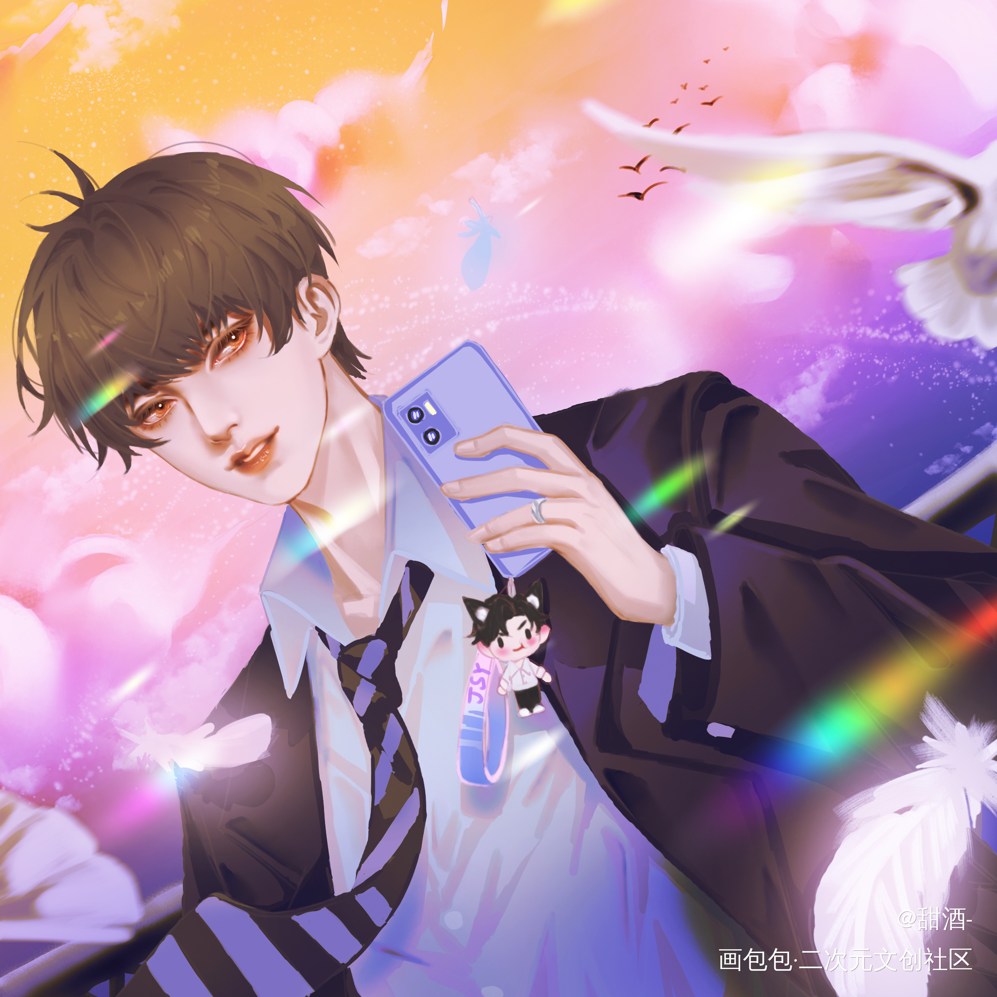 李玉_188男团李玉绘画作品