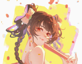 甜妹秀秀！_绘画作品