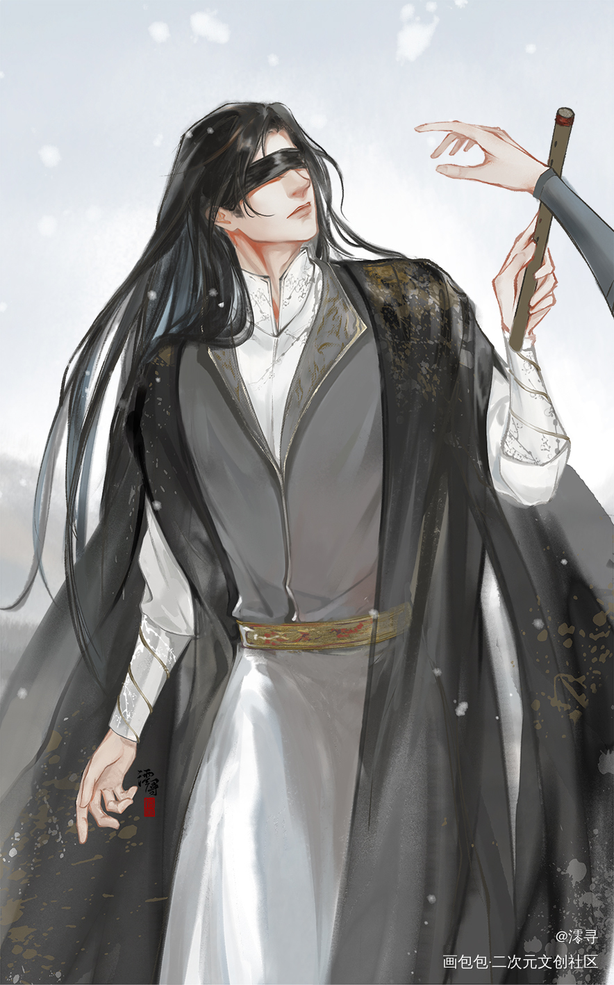 大帅正月十六生辰快乐呀！_杀破狼顾昀绘画作品
