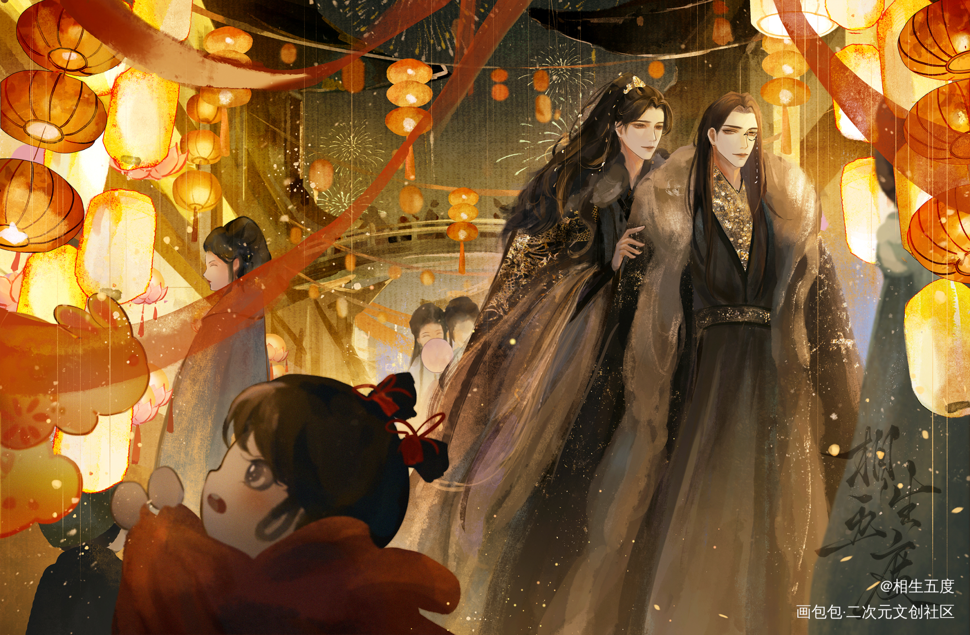 【杀破狼】大帅生日快乐~_杀破狼长顾长庚顾昀绘画作品