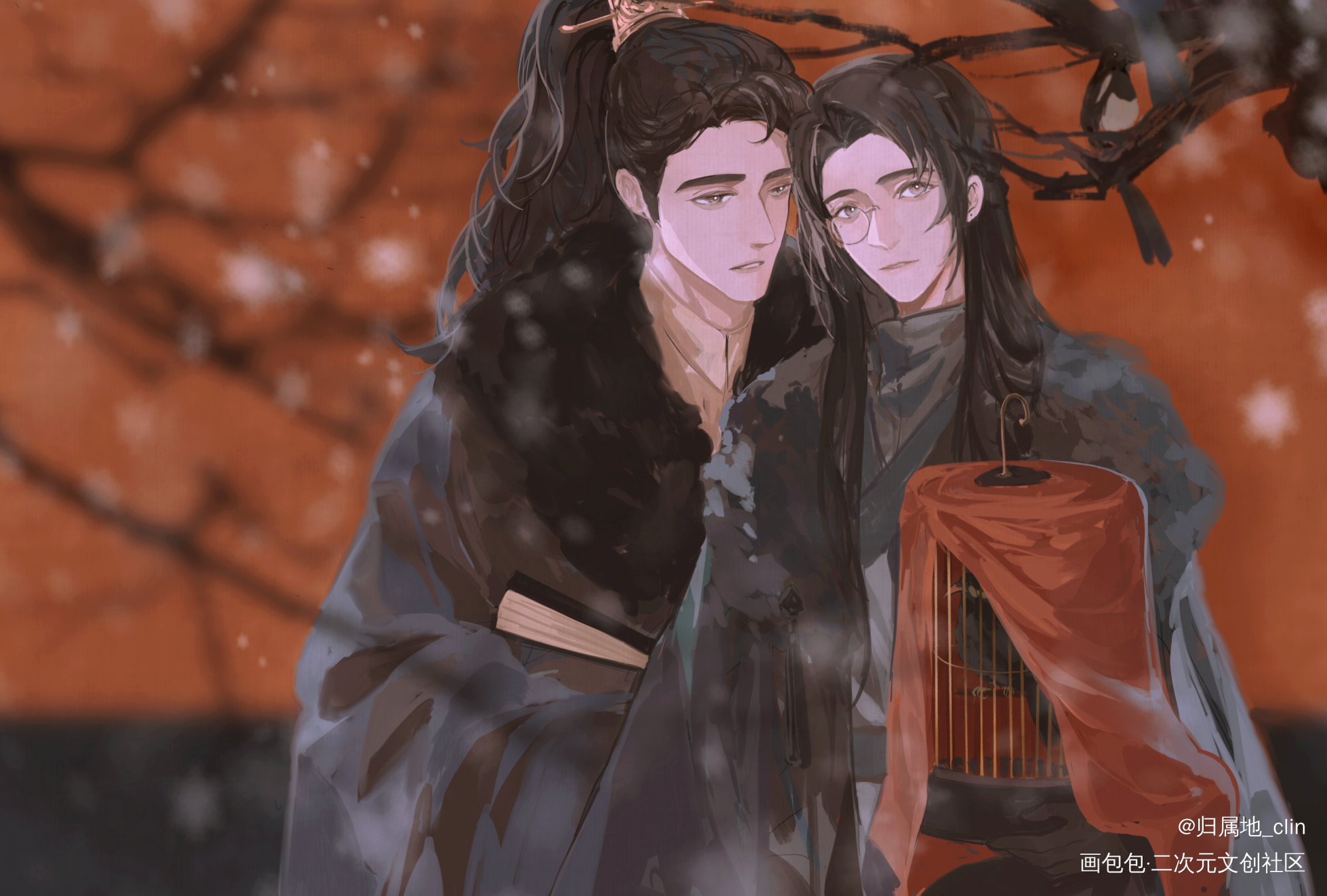 顾昀生日快乐_杀破狼长顾长庚顾昀绘画作品