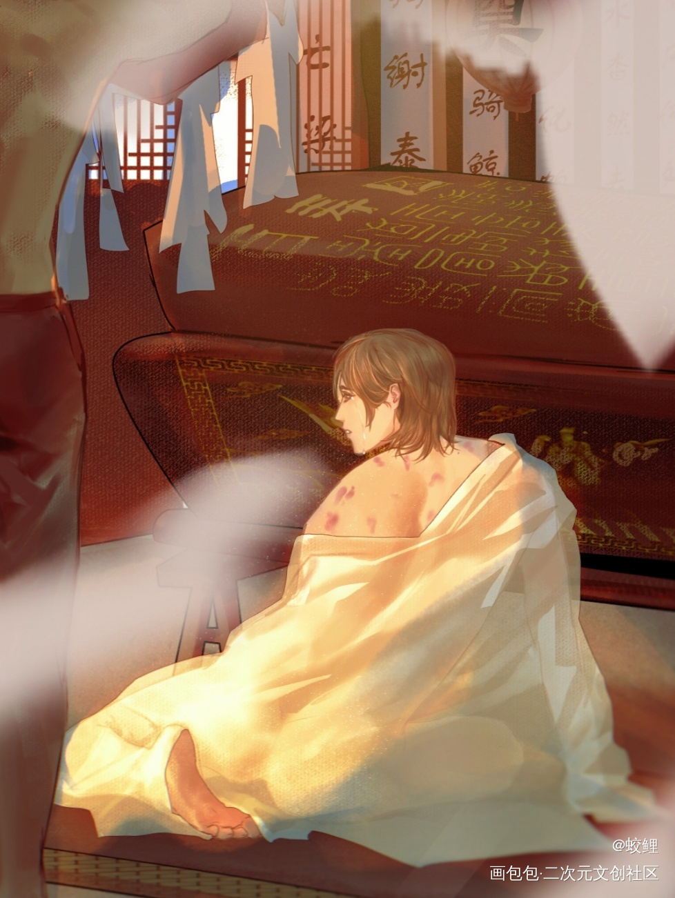 继承遗产_188男团顶级掠食者板绘涂绘画作品