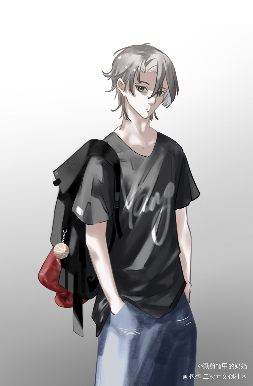 中二少年杨小刀_洄天杨小刀绘画作品
