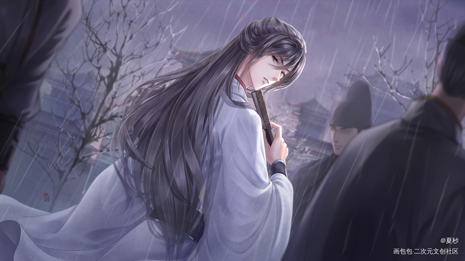 人物印象_将进酒绘画作品