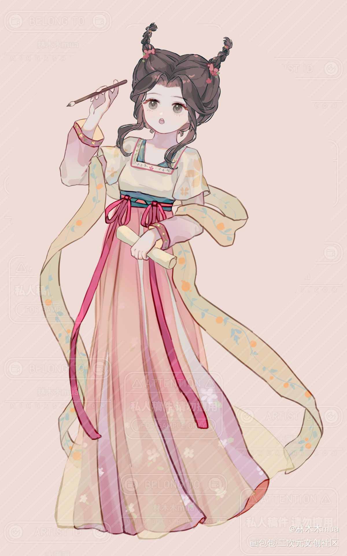 小木_木苏里绘画作品