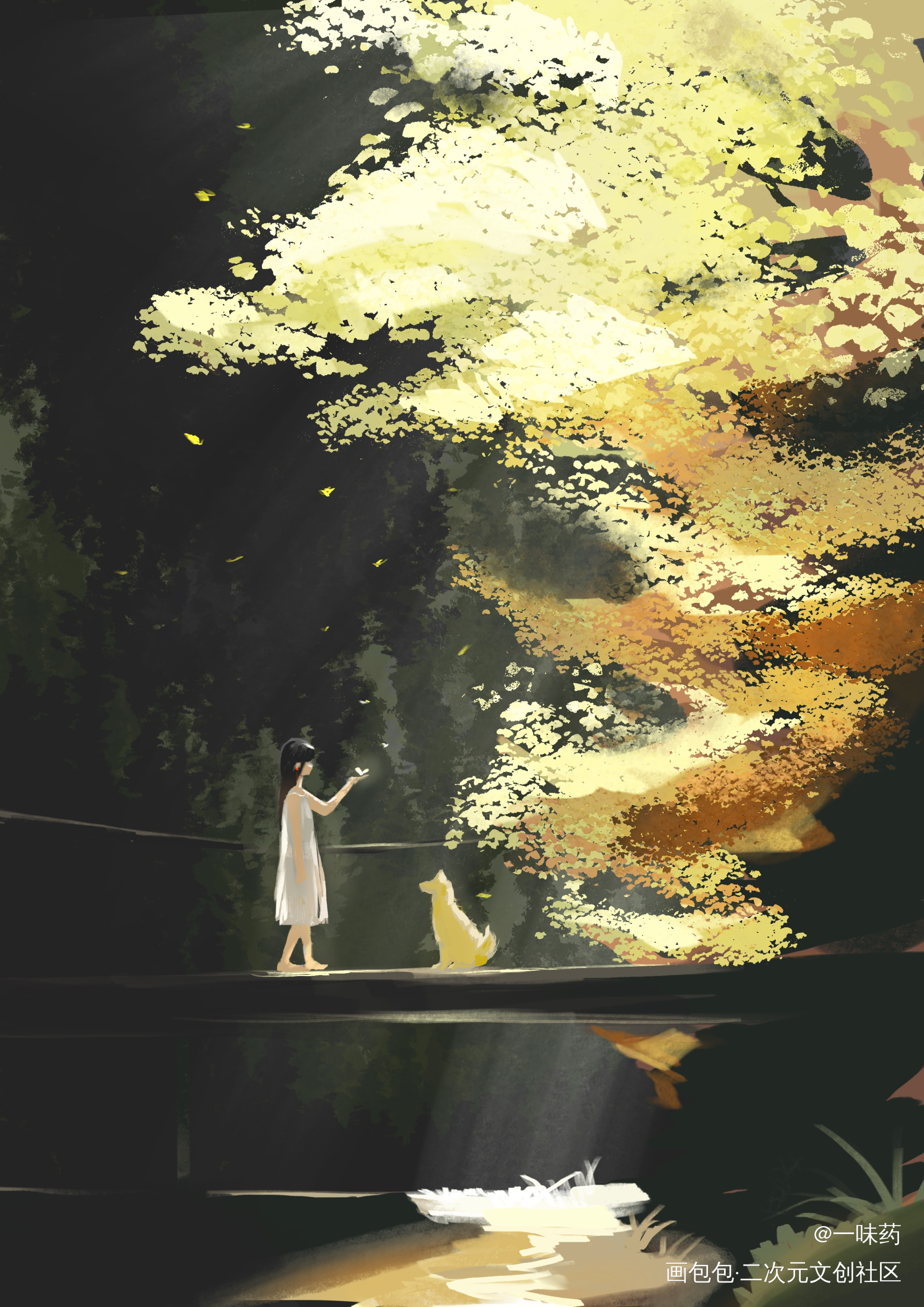 小世界_一人之下色彩同人练习绘画绘画作品