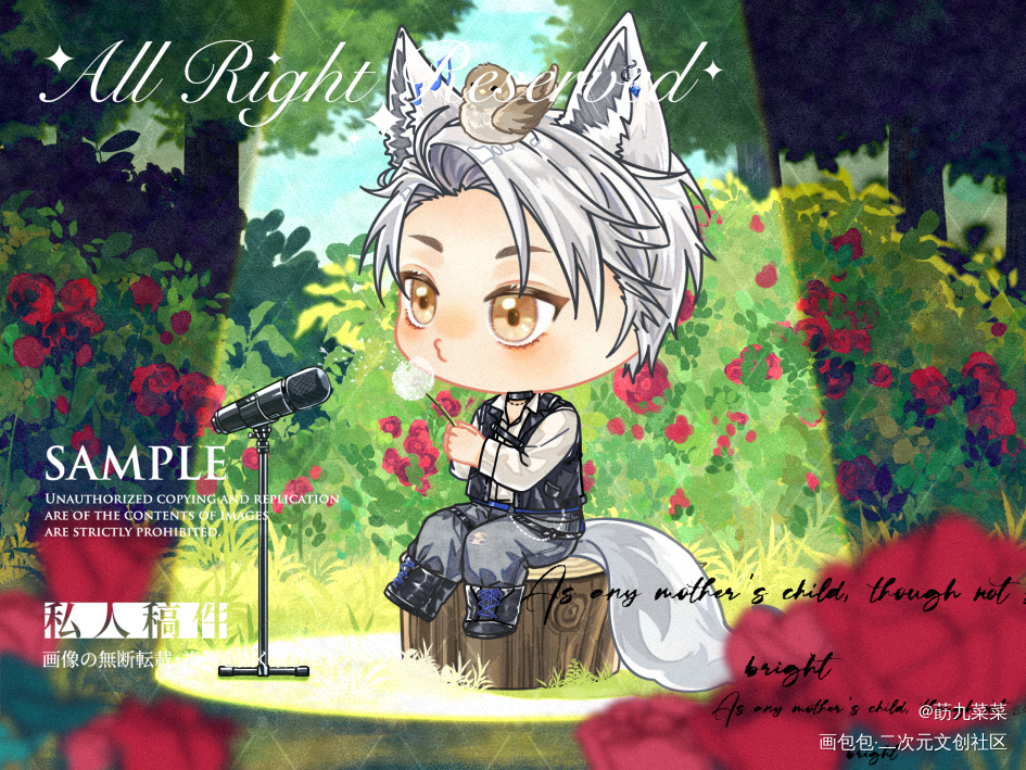 「音乐小王子」🦊声声_犯罪心理宋声声稿件展示绘画作品