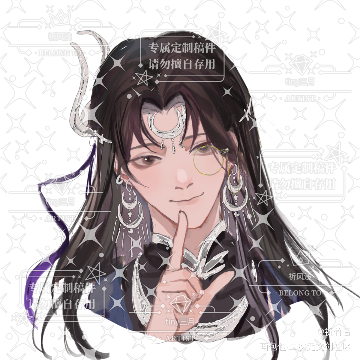 苗疆祭祀_针锋对决顾青裴绘画作品