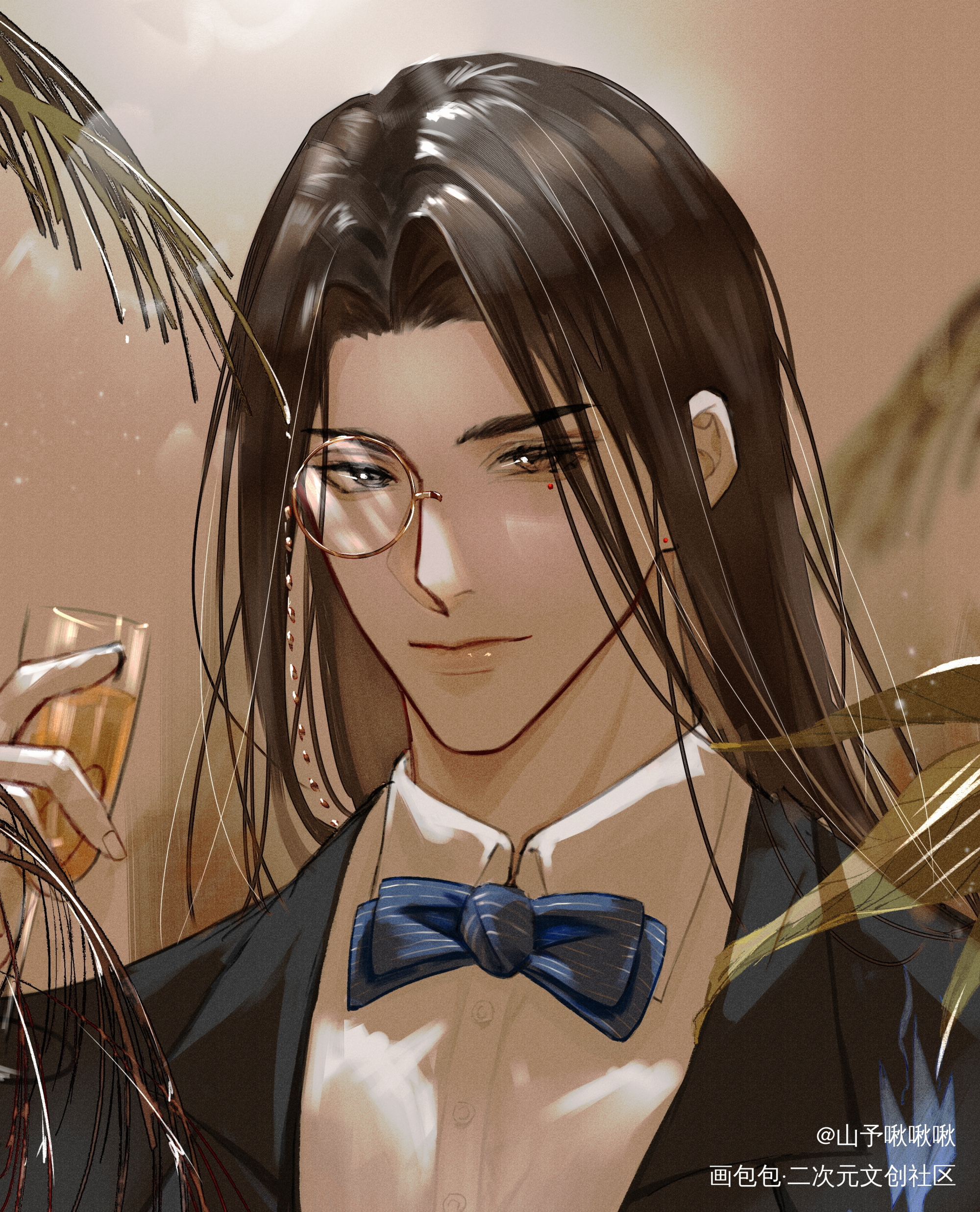 顾昀生贺现pa_杀破狼顾昀古风平涂绘画作品