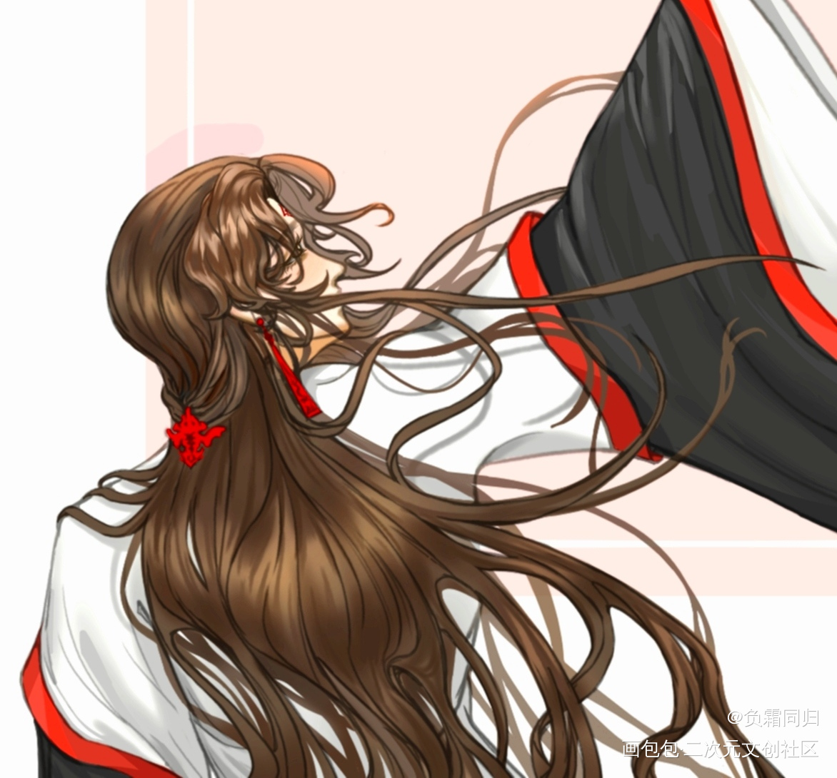 情人节快乐！_人渣反派自救系统冰秋沈清秋洛冰河绘画作品