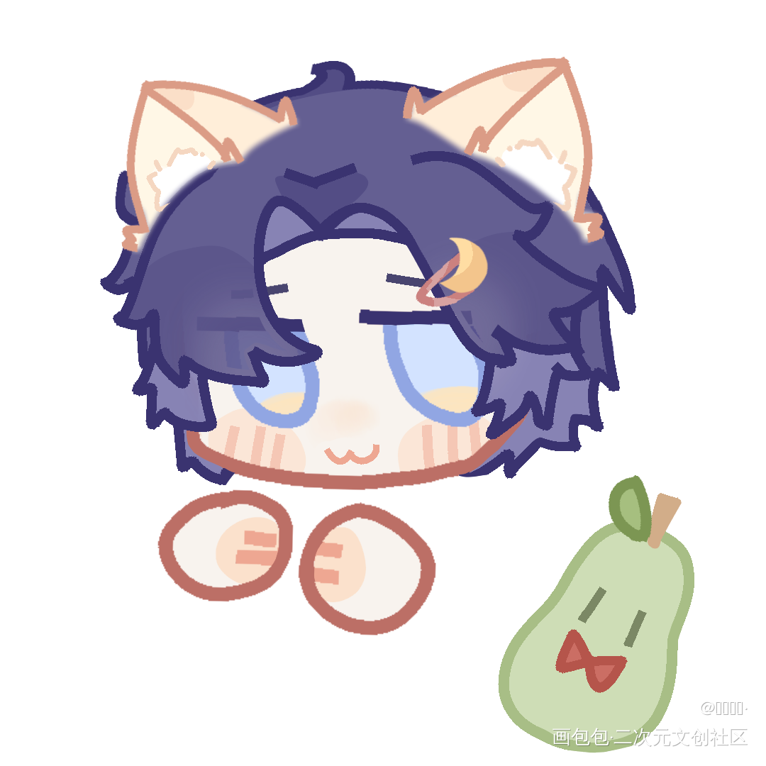 猫猫黎_谁把谁当真黎朔绘画作品