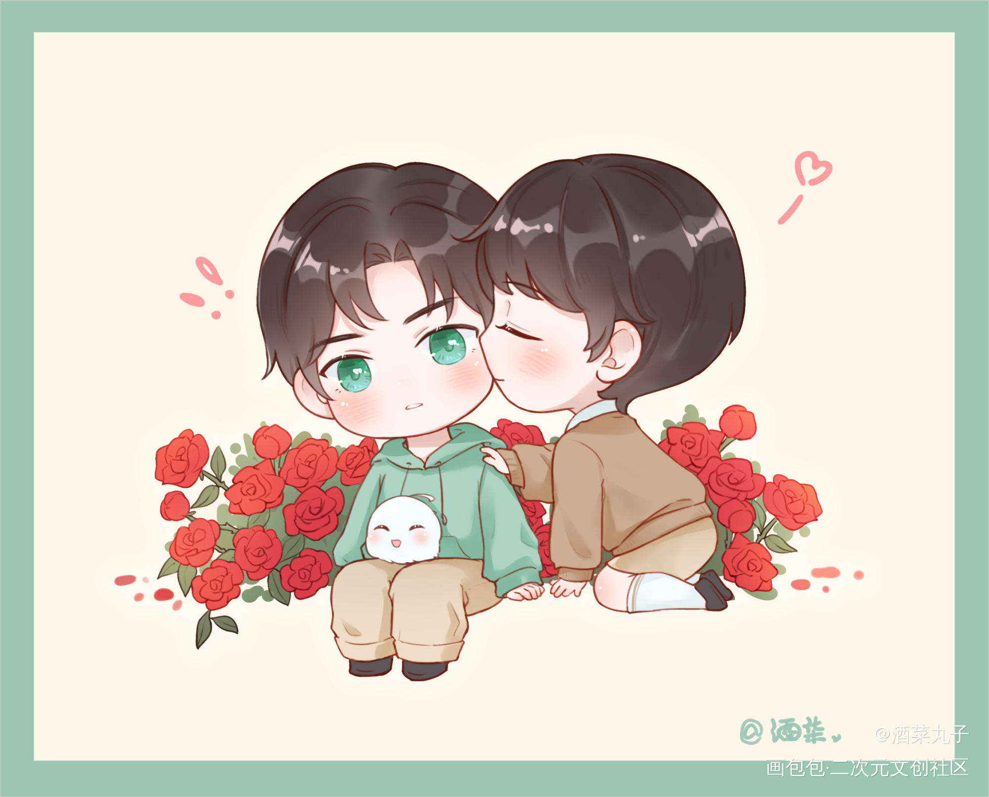 一只小蘑菇_小蘑菇绘画作品